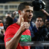 2010 Portugal Home Red Retro Player Version Soccer Jersey 球员版