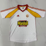 1999/2000 Galatasaray Away White Retro Soccer Jersey