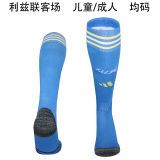 2025/26 Leeds Utd Away Blue Sock 利兹