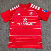 2025/26 Fortuna Dusseldorf Hoem Red Fans Soccer Jersey 杜塞尔多夫