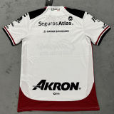 2025/26 Atlas Away White Fans Soccer Jersey 阿特拉斯