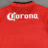 2025/26 Deportivo Toluca Home Red Long Sleeve Soccer Jersey 托卢卡