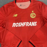 2025/26 Deportivo Toluca Home Red Long Sleeve Soccer Jersey 托卢卡
