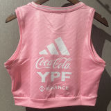 2025/26 Argentina Pink Women Yoga Vest Jersey 女