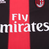 2011/2012 AC Milan Home Retro Kids Soccer Jersey