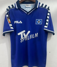 2000 Hamburger Away Blue Retro Soccer Jersey