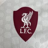 2025/26 Liverpool away white player edition long sleeved football jersey