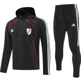 2025/26 River Plate Black Windbreaker Jacket（A Set）