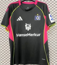 2025/26 Hamburger SV Third Black Fans Soccer Jersey