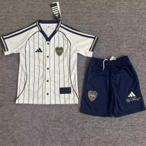 2025/26 Boca White Baseball Kids T-Shirt