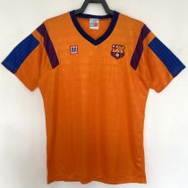 1992 BA Away Orange Retro Soccer Jersey