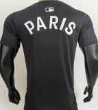 2025/26 PSG Black Baseball Player Version T-Shirt  硅胶版