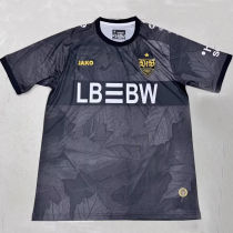 2025/26 VFB Stuttgart Third Black Fans Soccer Jersey