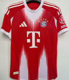Müller # 25 BFC1 Home Player Version Soccer Jersey 2025/26 球员版 纪念版号码 ★★