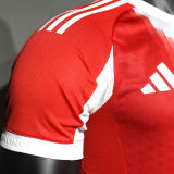 Müller # 25 BFC1 Home Player Version Soccer Jersey 2025/26 球员版 纪念版号码 ★★