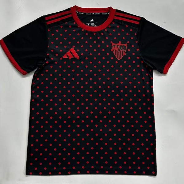 2025/26 Sevilla FC Black Training Jersey
