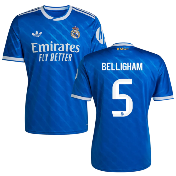 BELLINGHAM #5 RM 1:1 Quality Third Fans Soccer Jersey 2025/26（UCL Font) ★★