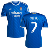 VINI JR． #7 RM 1:1 Quality Third Fans Soccer Jersey 2025/26（UCL Font) ★★