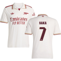 SAKA #7 ARS 1:1 Quality Third Fans Soccer Jersey 2025/26 (UCL Font 欧冠字体 ) ★★