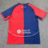 2025/26 Cagliari Home Fans Soccer Jersey 卡利亚里