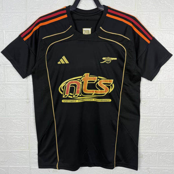 2025/26 ARS x NTS Special Edition Black Fans Soccer Jersey