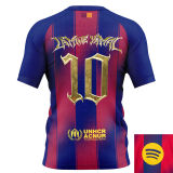 LAMINE YAMAL #10 BA 1:1 Quality Home Kopa Trophy Fans Soccer Jersey 2025/26 带号下广告 ★★