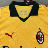 NKUNKU #18 AC Milan Third Yellow Fans Soccer Jersey 2025/26 ★★