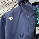 2026/27 DESCENTE Blue Outdoor Windbreaker  Y003