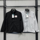 2026/27 Jordan Flight Grey Outdoor Jacket # 立领RK907 不带帽