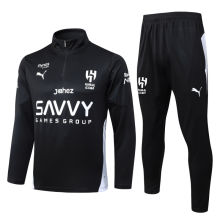2025/26 Al Hilal SFC Black Sweater Tracksuit 利雅得新月