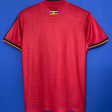 2025 Uganda Home Red Fans Soccer Jersey 乌干达