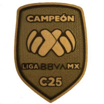 CAMPEON LIGA MX C25 Patch 墨西哥C25章  (You can buy it alone OR tell us which jersey to print it on. )