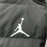 2026/27 PSG x Jordan Black Baseball Cotton Windbreaker Jacket BQ7702 蓝标