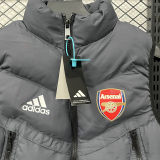 2026/27 ARS Grey Black Cotton Vest Jacket  J3306 灰黑色