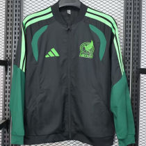 2026 Mexico Green Black Windbreaker