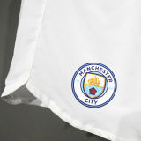 2025/26 Man City Home White Player Version Shorts Pants (A+球员版)