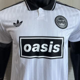 2025/26 AD x oasis #25 White Retro Style Player Version Soccer Jersey (Have No.25 带号码）