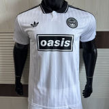 2025/26 AD x oasis #25 White Retro Style Player Version Soccer Jersey (Have No.25 带号码）