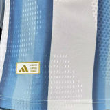 2026/27 Argentina Home Player Version Long Sleeve Soccer Jersey  背上有1893