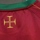2006 Portugal Home Retro Player Version Soccer Jersey 球员版