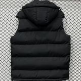 2026/27 NK x AIR Black Cotton Vest Jacket J5502 黑色带帽