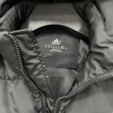 2026/27 AD Black Cotton Vest Jacket J5501 黑色带帽