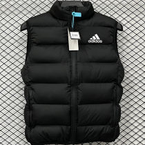 2026/27 AD Classic Black Cotton Vest Jacket J5 黑色