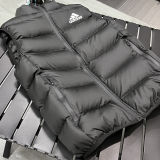 2026/27 AD Classic Black Cotton Vest Jacket J5 黑色