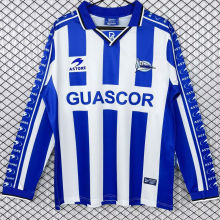 1998/1999 Alaves Home Retro Long Sleeve Soccer Jersey