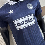 2025/26 AD x oasis #25 Royal Blue Retro Style Player Version Soccer Jersey (Have No.25 带号码）
