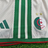 2026/27 Algeria Home White Player Version Kids Soccer Jersey 球员版童装