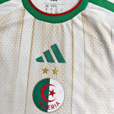 2026/27 Algeria Home White Player Version Kids Soccer Jersey 球员版童装