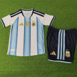 2026/27 Argentina Home Player Version Kids Soccer Jersey 球员版童装