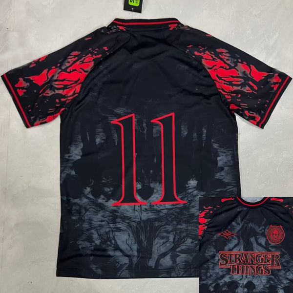 # 11 Halloween 2026 Black Fans Soccer Jersey
